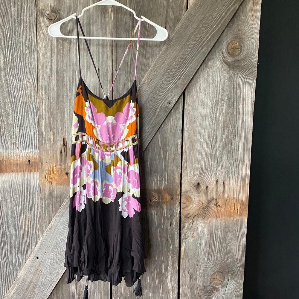 Free people floral dress tunic
